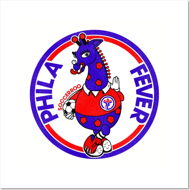 Defunct Philadelphia Fever Soccer Mascot Wall Art by Defunctland